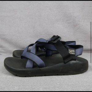 Chaco Z/1 Classic Mens 10 Blue Adjustable Strap Vibram Sport Hiking Sandals